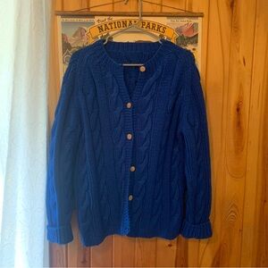 Cobalt Blue Cardigan